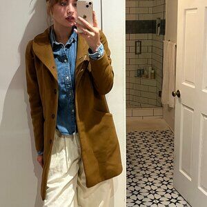 WILFRED Coat - S - Camel - $55